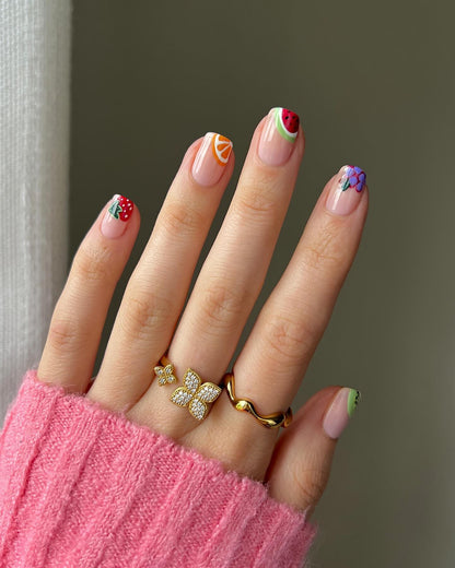 Fruit Salad Nails