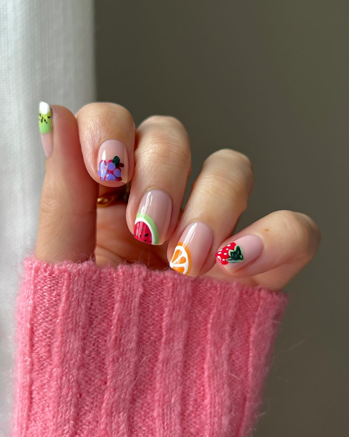 Fruit Salad Nails