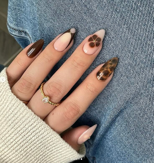 Leopard Luxe Nails